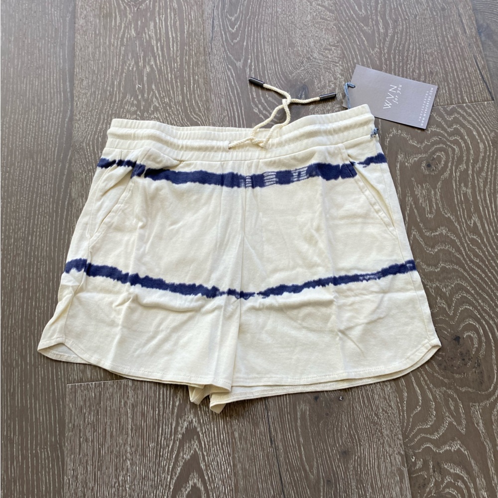 Wvn for you indigo print shorts